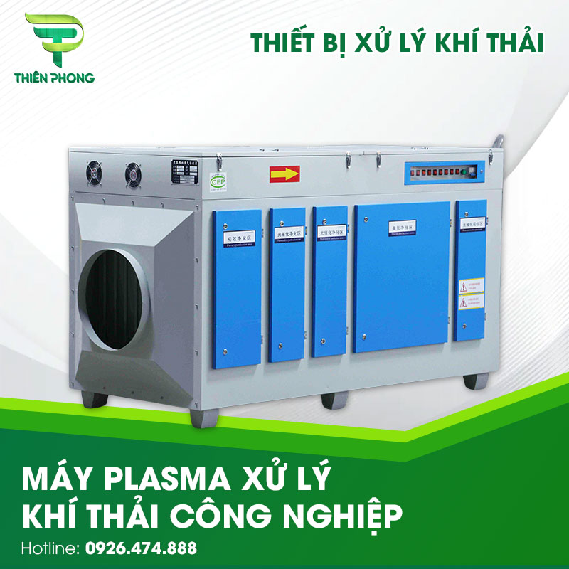 may plasma xu ly khi thai cong nghiep
