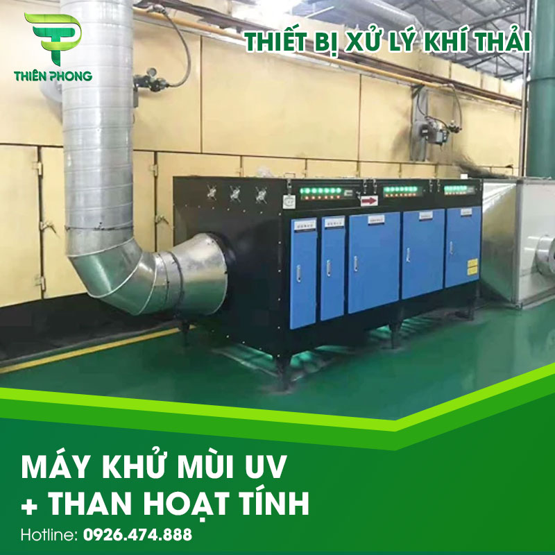 Xử lý khí thải công nghiệp 19 may khu mui uv than hoat tinh