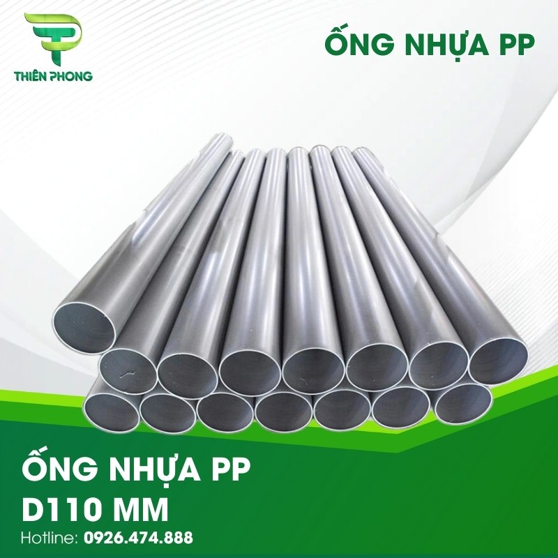 Ống Nhựa PP D110 mm 28 ongnhuapp d100 mm