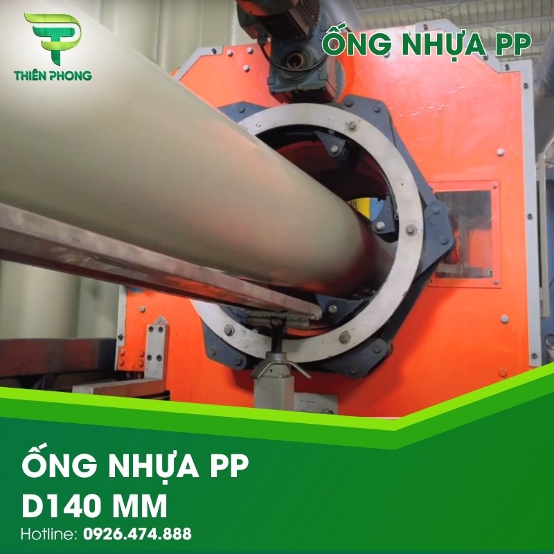 Ống Nhựa PP D140 mm 23 ong nhua pp d140 mm
