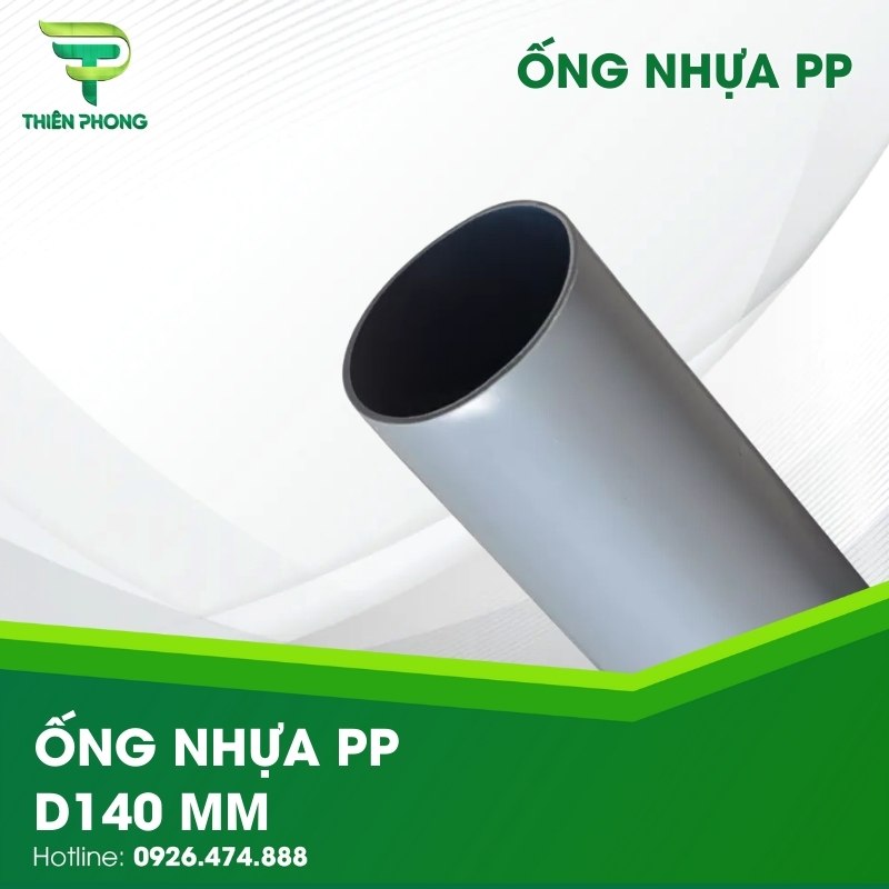 Ống Nhựa PP D140 mm 30 ong nhua pp d140 mm