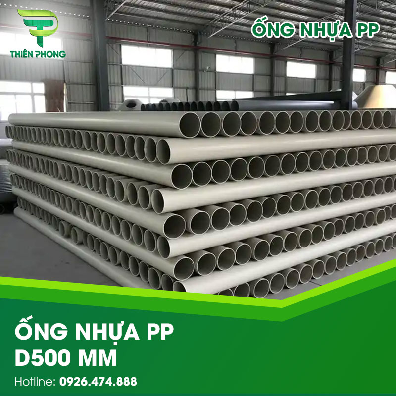 Ống Nhựa PP D500 mm 24 ong nhua pp d500 mm