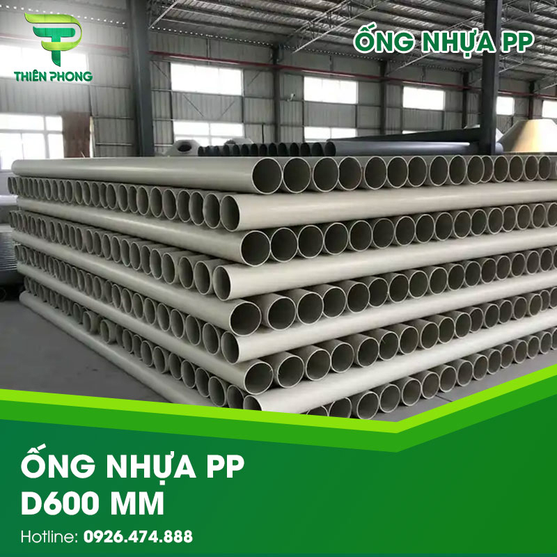 Ống Nhựa PP D600 mm 22 ong nhua pp d600