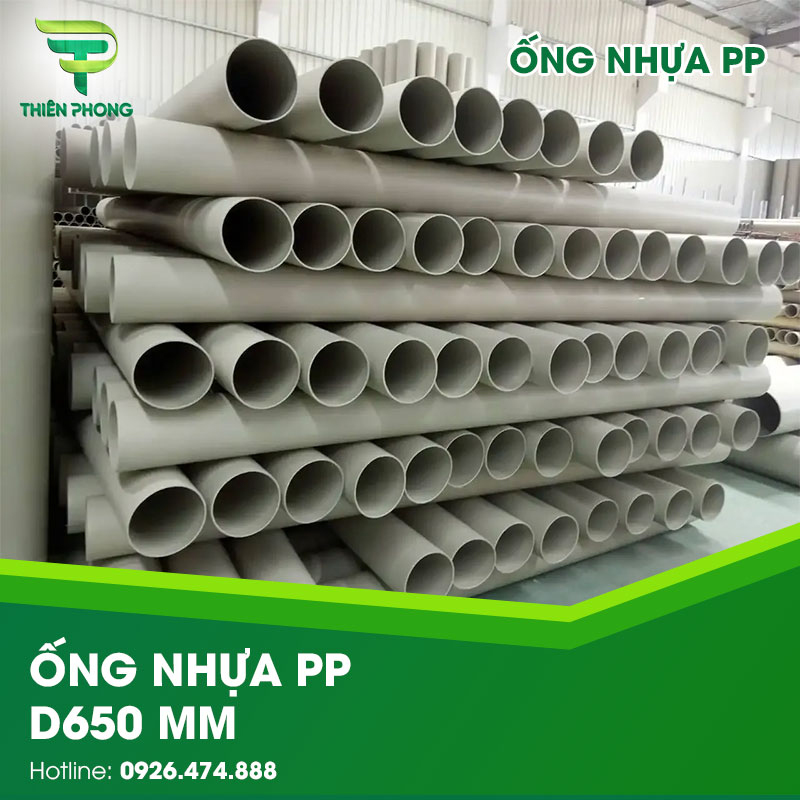 Ống Nhựa PP D650 mm 29 ong nhua pp d650 mm