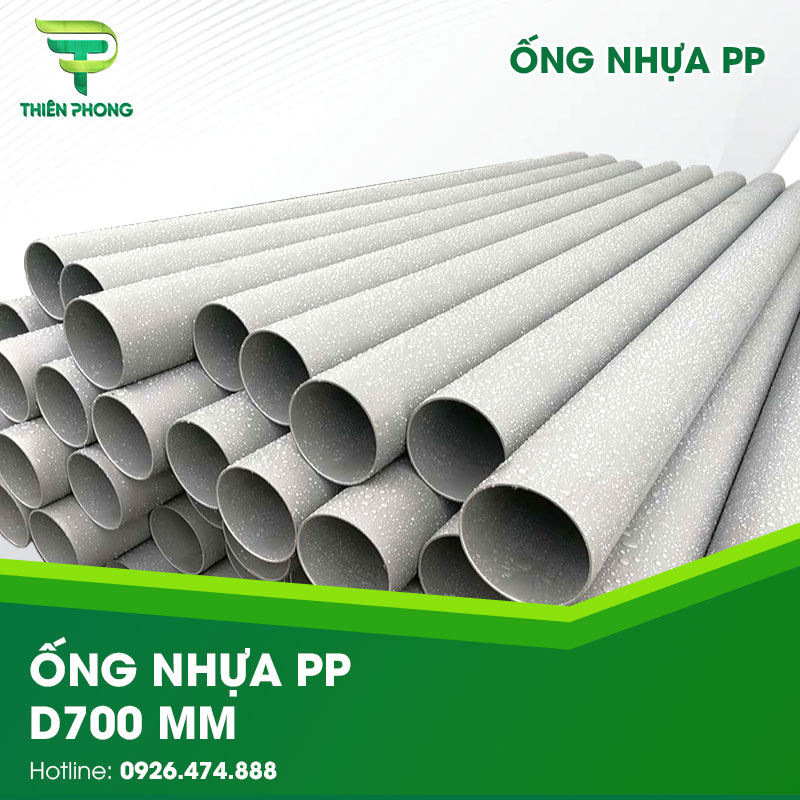 Ống Nhựa PP D700 mm 23 ong nhua pp d700 mm