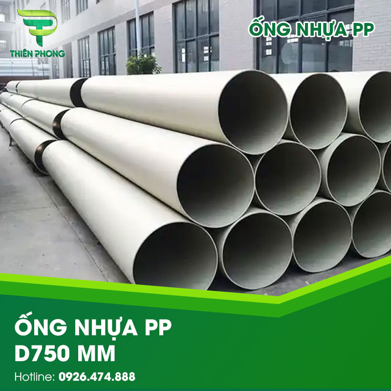 Ống Nhựa PP D750 mm 27 ong nhua pp d750 mm