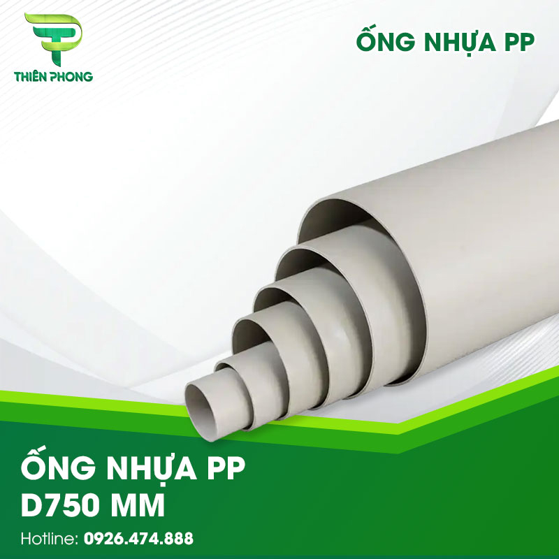 Ống Nhựa PP D750 mm 24 ong nhua pp d750 mm