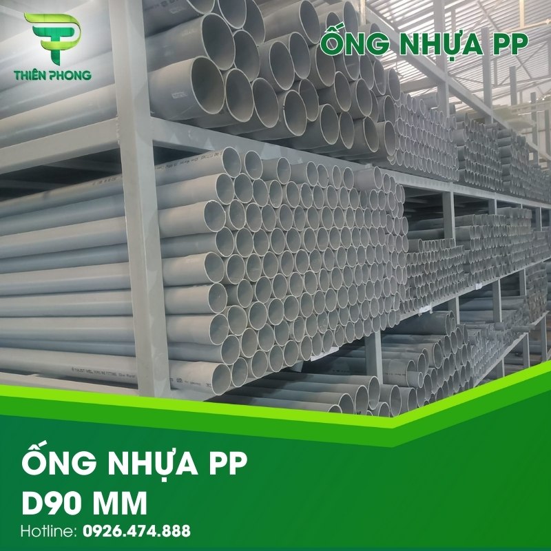 Ống Nhựa PP D90 mm 19 ong nhua pp d90 mm