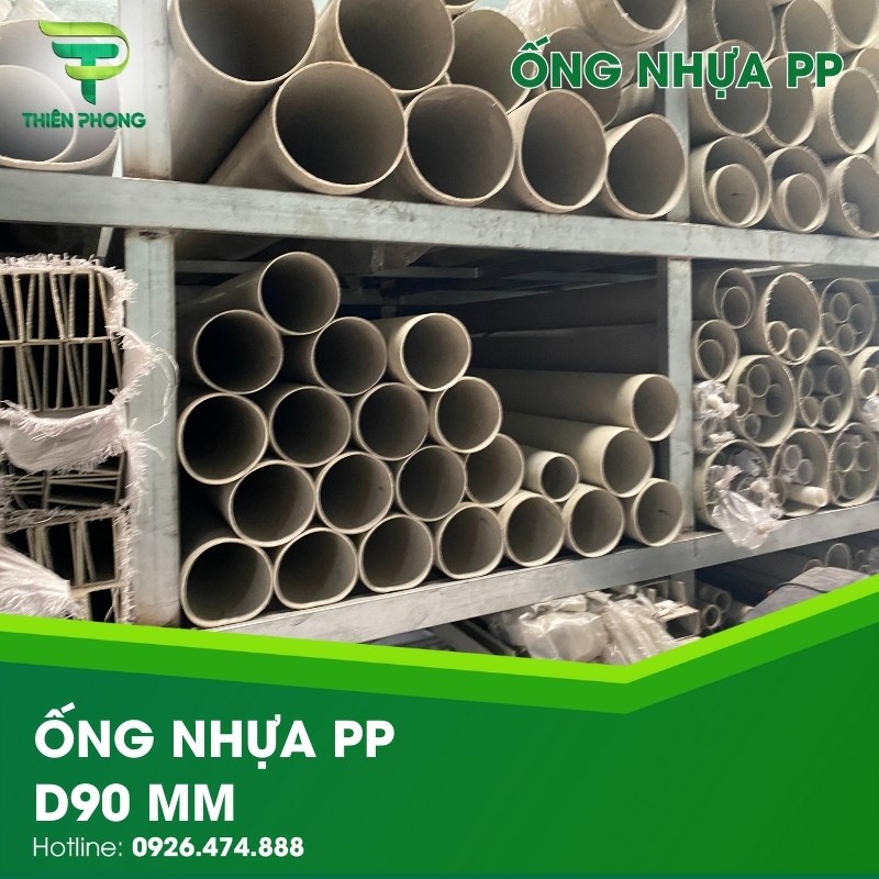 Ống Nhựa PP D90 mm 22 ong nhua pp d90 mm