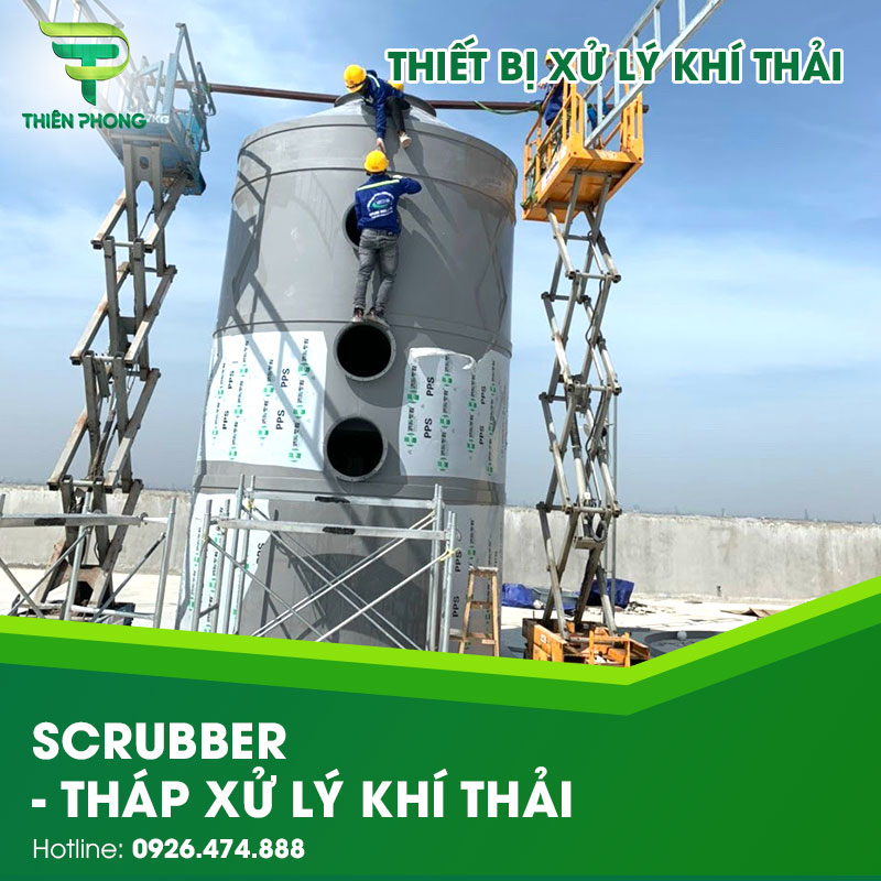 Scrubber-Tháp Xử Lý Khí Thải 27 thap xu ly khi thai scrubber