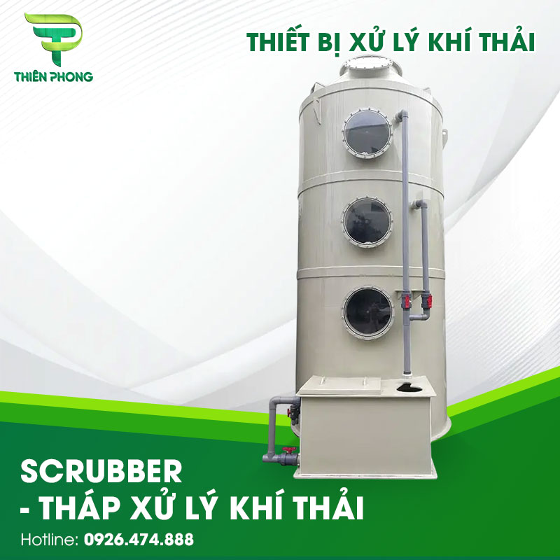 Scrubber-Tháp Xử Lý Khí Thải 25 thap xu ly khi thai scrubber