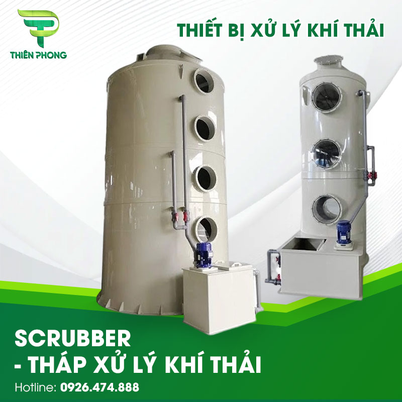 Scrubber-Tháp Xử Lý Khí Thải 23 thap xu ly khi thai scrubber