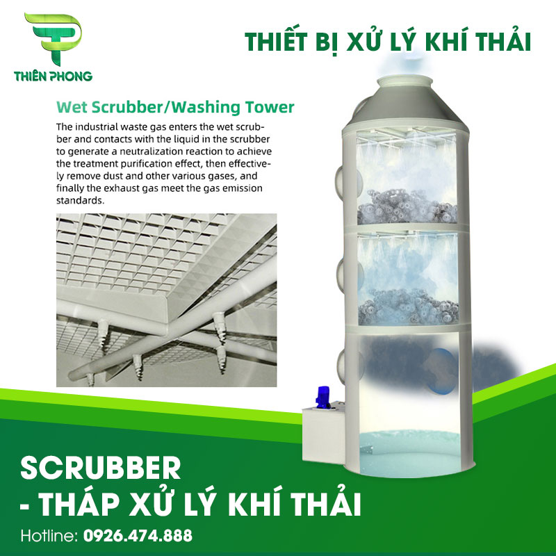 Scrubber-Tháp Xử Lý Khí Thải 21 thap xu ly khi thai scrubber
