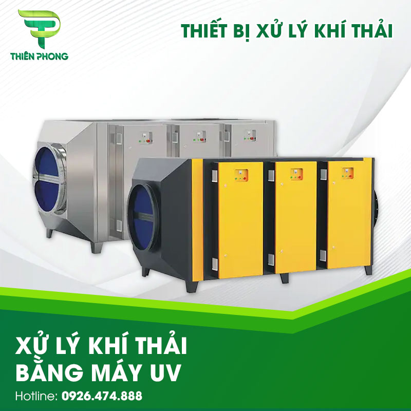 xu ly khi thai bang may uv