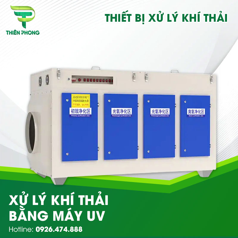 Xử Lý Khí Thải Bằng Máy UV 28 xu ly khi thai bang may uv