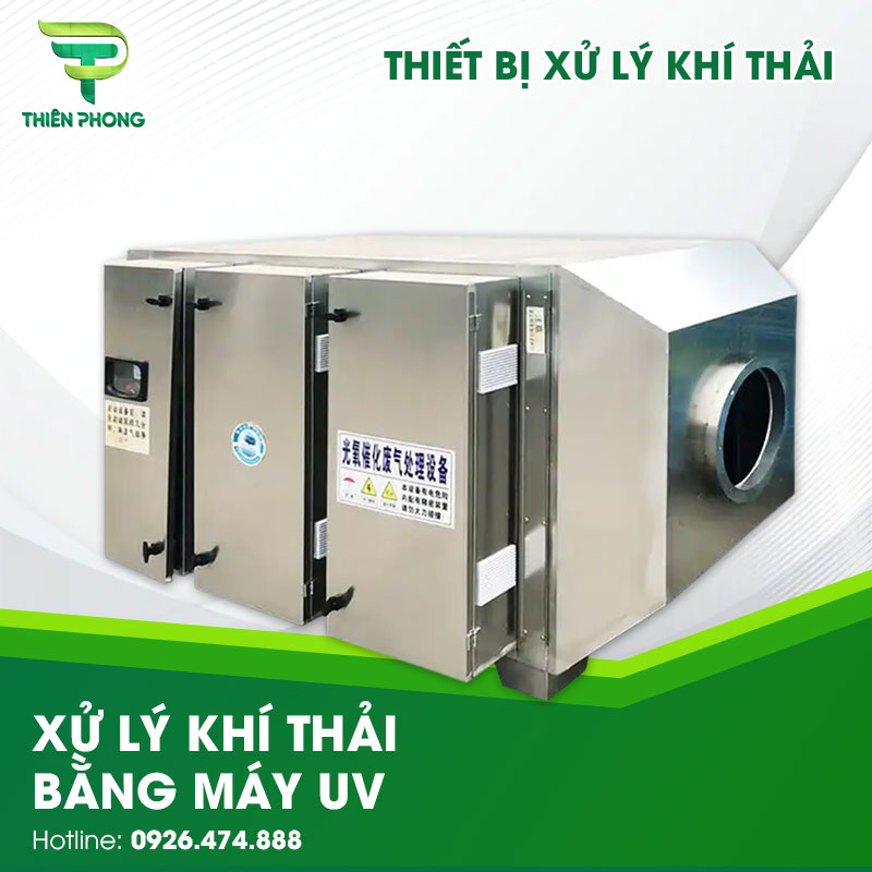 Xử Lý Khí Thải Bằng Máy UV 27 xu ly khi thai bang may uv