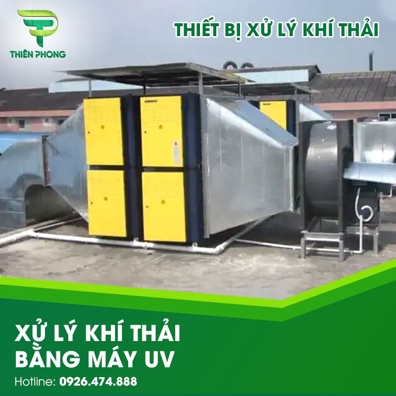 Xử Lý Khí Thải Bằng Máy UV 26 xu ly khi thai bang may uv