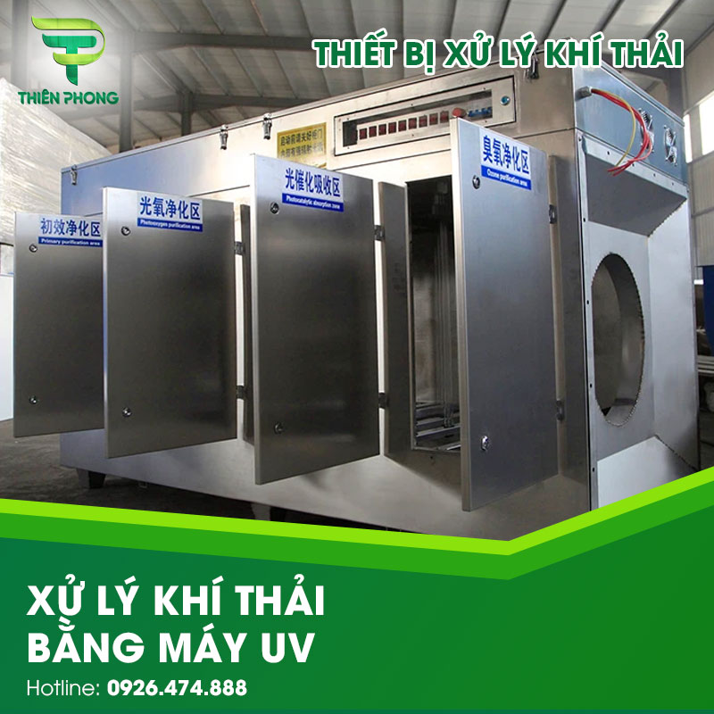 Xử Lý Khí Thải Bằng Máy UV 25 xu ly khi thai bang may uv