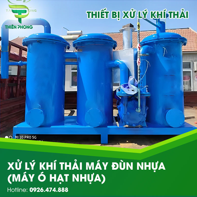 Xử Lý Khí Thải Máy Đùn Nhựa ( Máy Ó Hạt Nhựa) 10 xu ly khi thai may dun hat nhua