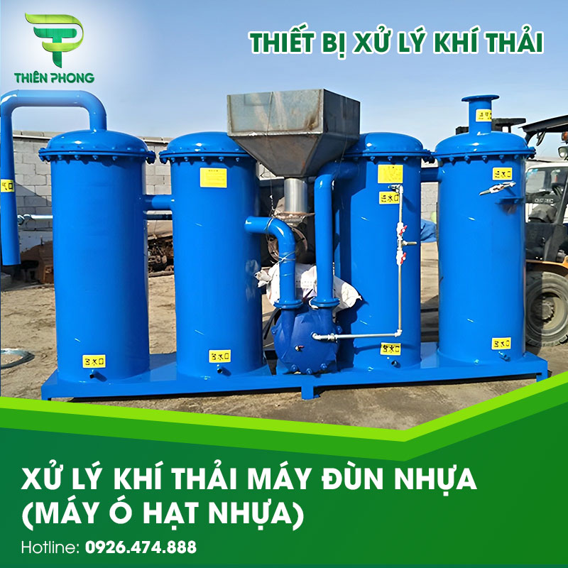 Xử Lý Khí Thải Máy Đùn Nhựa ( Máy Ó Hạt Nhựa) 9 xu ly khi thai may dun hat nhua