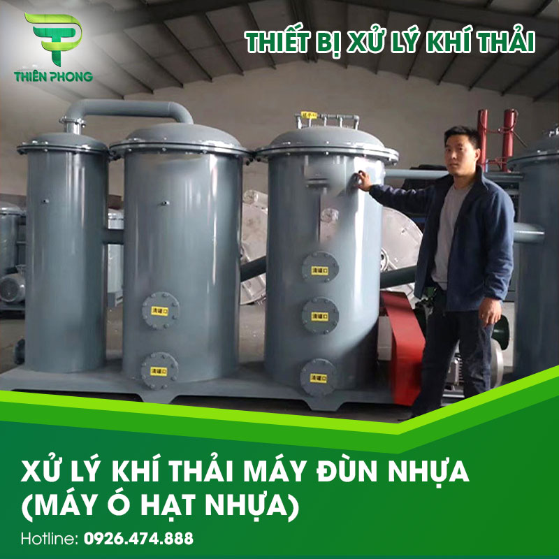 Xử Lý Khí Thải Máy Đùn Nhựa ( Máy Ó Hạt Nhựa) 8 xu ly khi thai may dun hat nhua