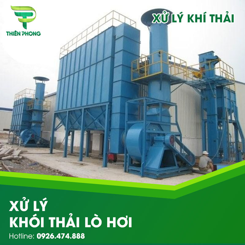 Xử lý khí thải lò hơi 20 xu ly khoi thai lo hoi