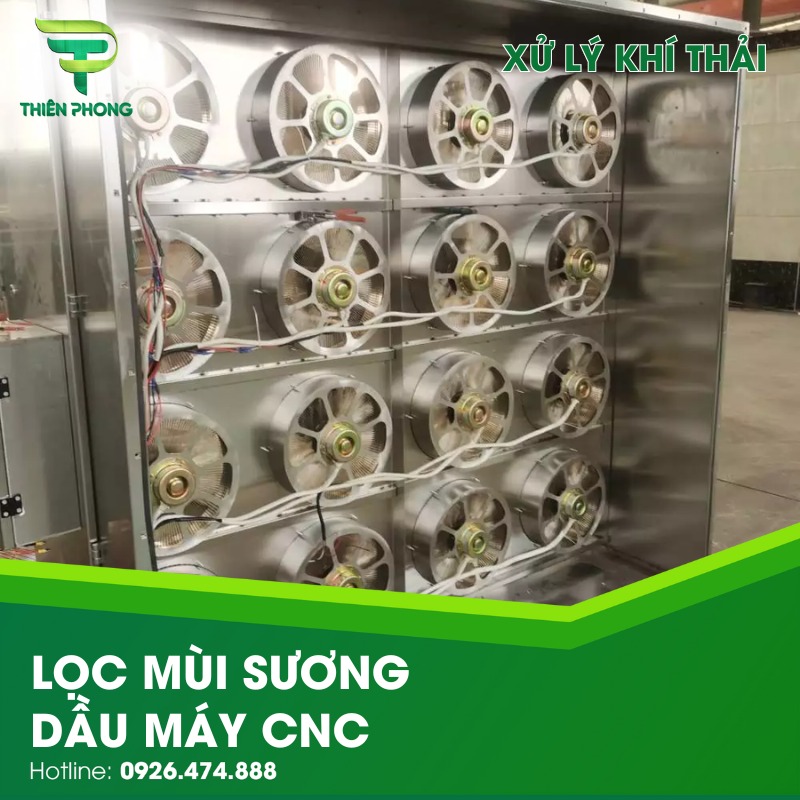 Lọc Mùi Sương Dầu Máy CNC 15 loc mui suong dau may cnc