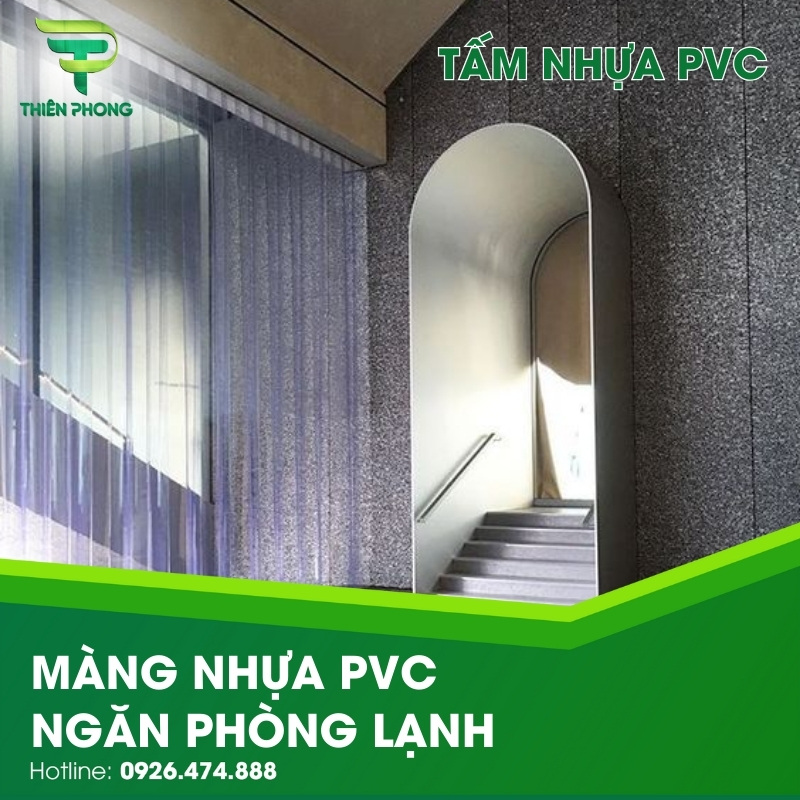 Màng Nhựa PVC Ngăn Phòng Lạnh 30 mang nhua pvc ngan phong lanh