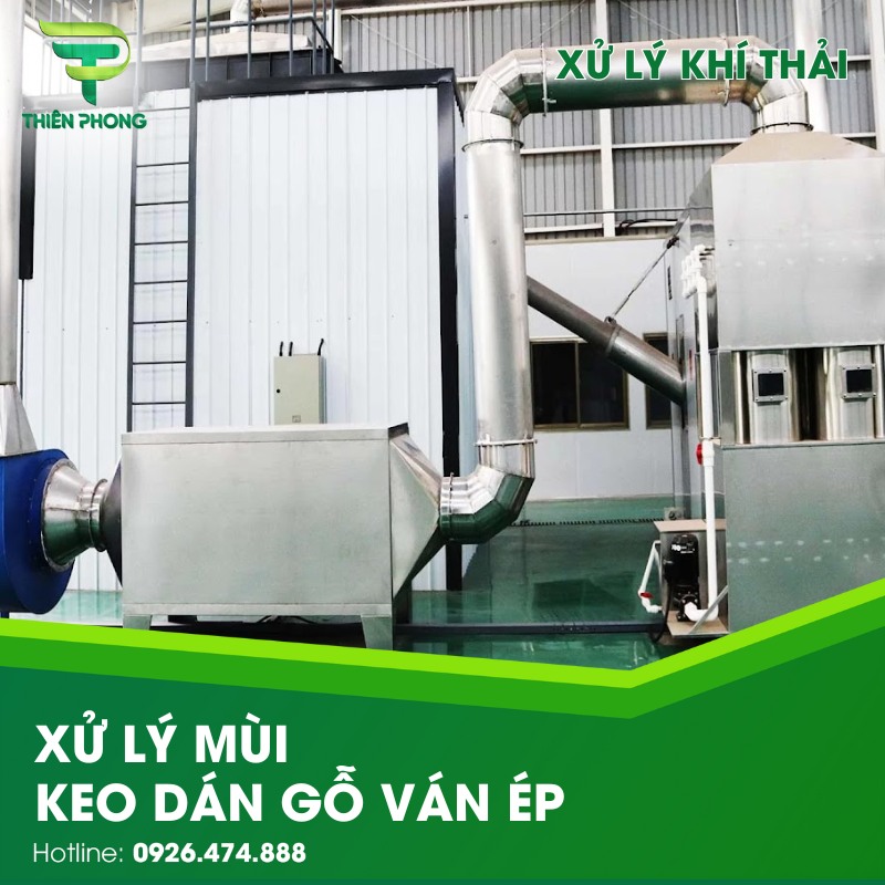 xu ly mui keo dan go van ep