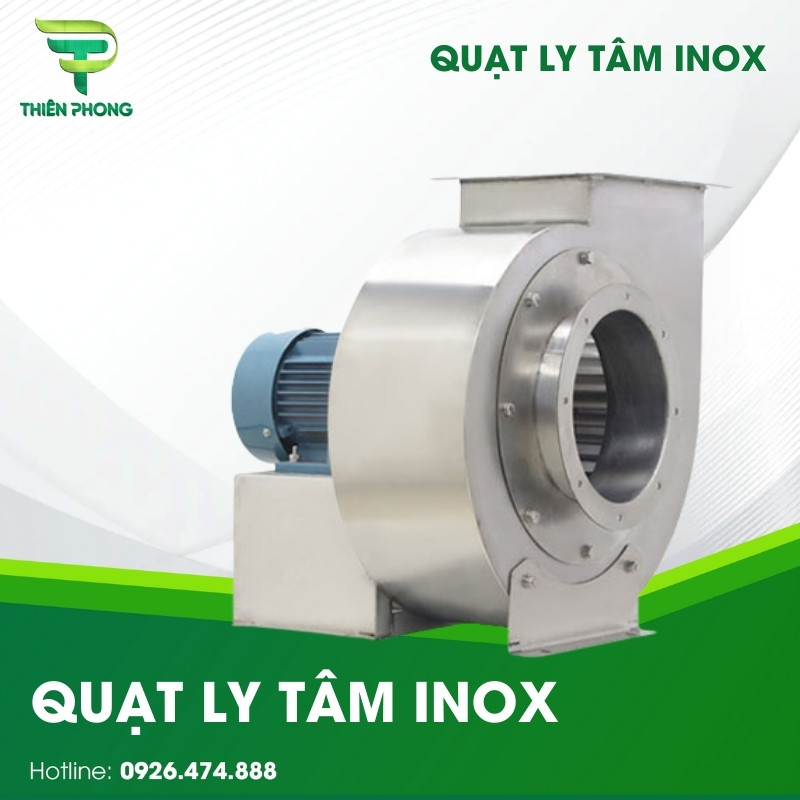 Quạt Ly Tâm Inox 24 quat ly tam inox